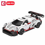 SEMBO BLOCK BK8 City Sports Car Racing Model Assembly Building Block Technology Supercar Vehicle Bricks Toys Boys Birthday Gifts - CADA BRICKS®