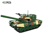 New Military Series Armored Vehicle Transport Truck  Building Blocks Leopard Tank Set T64 Tank MOC Bricks Educational Toys