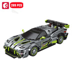 SEMBO BLOCK BK8 City Sports Car Racing Model Assembly Building Block Technology Supercar Vehicle Bricks Toys Boys Birthday Gifts - CADA BRICKS®