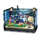 Fish Tank Building Blocks Brick With Led Lights，Aquarium，Toys for Boys Children Gifts home Decoration，Not Compatible with Legoed - CADA BRICKS®