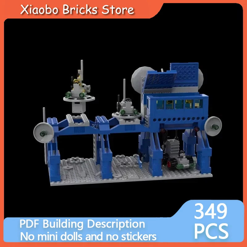 Classic Space Movie Model MOC Building Bricks Space Supply Station Modular Technology Gifts Children Holiday Assemble Toys Suit