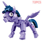 Pony War Mini Model Action Figure Kawaii Building Blocks Compatible Zoon Anime Cities Christmas Hallowmas Birthday Toys Gifts - CADA BRICKS®