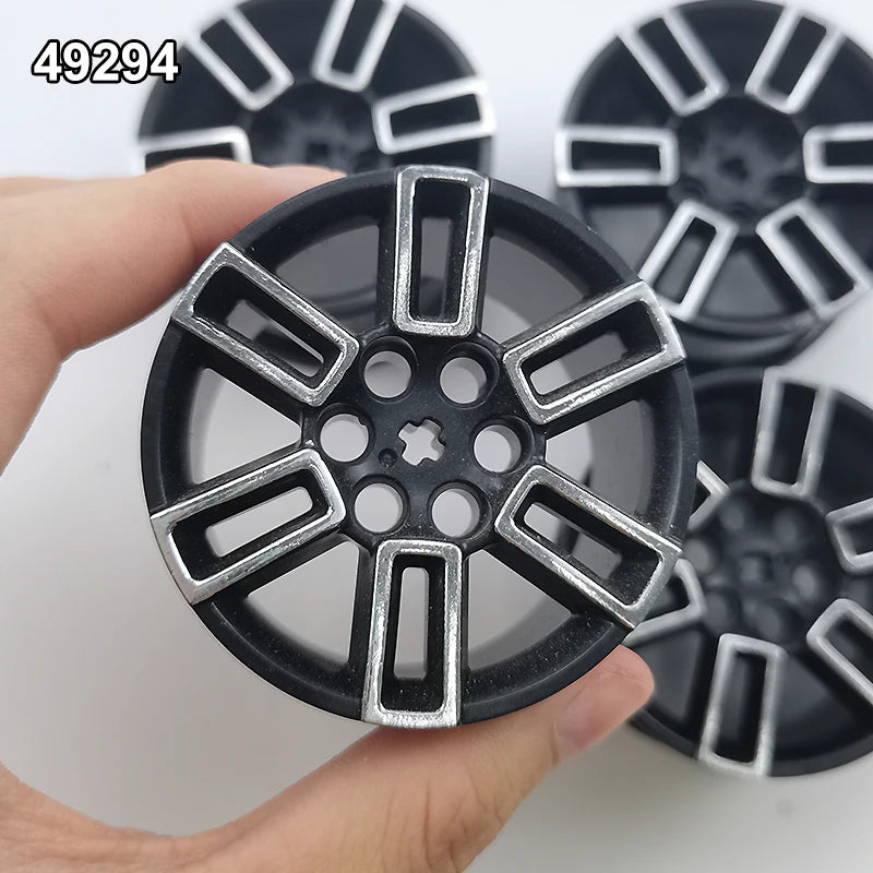4410 Tenchnial Building Blocks F1 Car Tyre Wheels 15038 49294 Diy Accessories Compatible LEGO CADA 42171 42141 Scale 1:10 Car - CADA BRICKS®