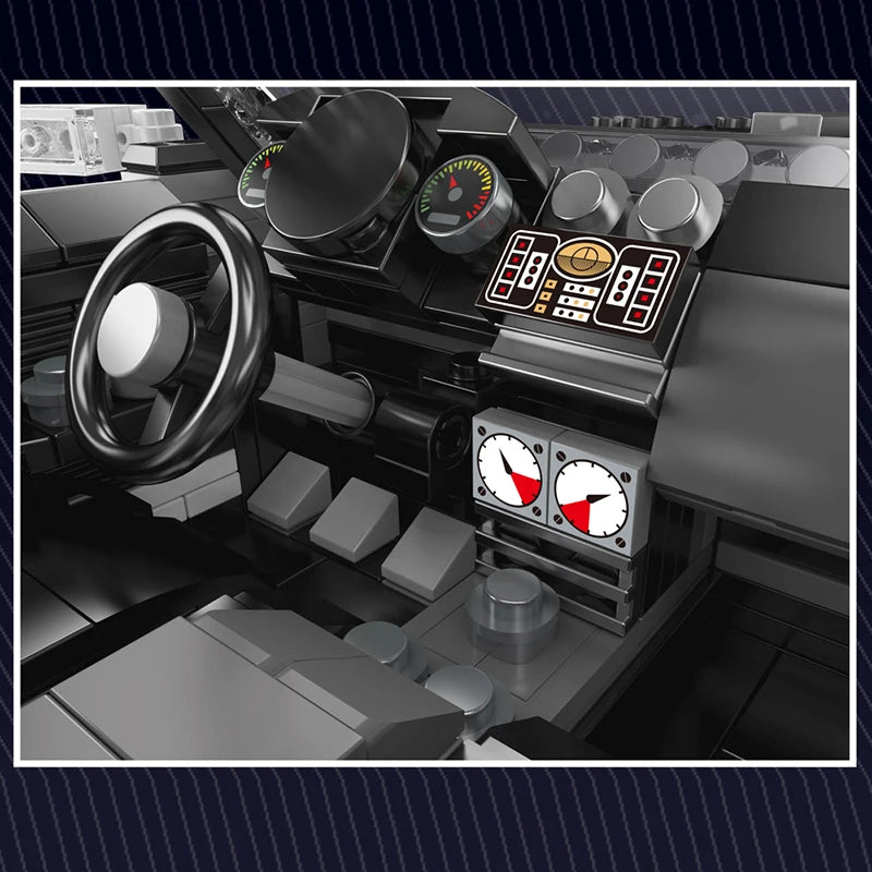 Mould King 10031 Technical Car Building Block The MOC Wraith Oldtime Car Model Assembly Sport Car Brick Toys Kids Christmas Gift