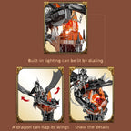 Moc-Lord Filmringen Model De Vallende Beest Magische Toren Bouwstenen Vesting Kasteel Creatief Samenstellen Bakstenen Speelgoed Cadeau Voor Kinderen