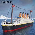 1860/1288pcs Titanic Cruise Ship Model Blocks Ship Building Blocks Gift for Kids Children Home Office Ornaments Fast Shipping