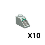 City Printed Accessories Building Blocks Computer Controller Monitor Keyboard Dashboard Mobile Phone Radio Mini Bricks Kids Toys - CADA BRICKS®