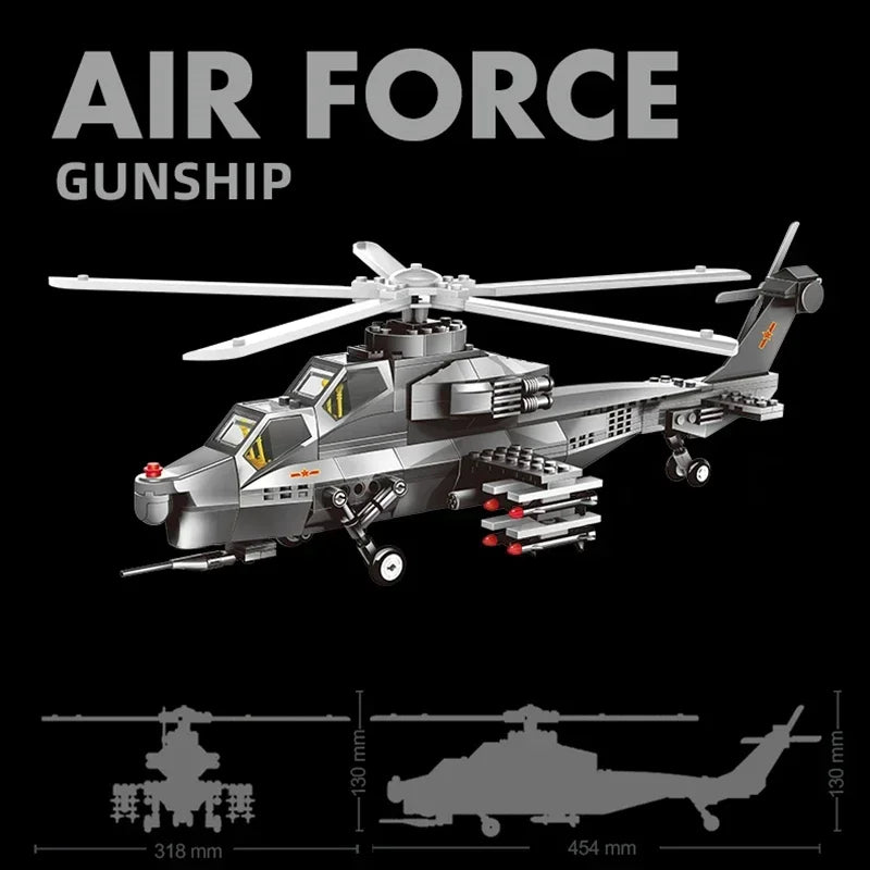 2025 new large F-15 J-20 military combat armed aircraft reconnaissance aircraft building blocks assembled toy boy birthday gift - CADA BRICKS®