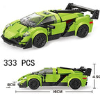 MOC Speed Champions Super Race Car F1 Great Vehicle Racing Model Building Blocks Bricks Sports Pickup Truck City Technique Toy - CADA BRICKS®