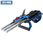 Creative Ice Wolf Claw Sword Model MOC Building Blocks DIY Anime Knife Bayonet Educational Bricks Toys For Childrens Boys Gifts - CADA BRICKS®