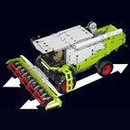 Mould King 17014 Technical Car Building Block The Remote Control Harvester Model Assembly Truck Bricks Toys Kids Christmas Gift