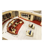 MOC-169227 Classic Space Station USS Enterprise D Main Bridge Building Model Building Block Assembly Brick Toy Children's