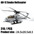 2024 Sluban WW2 Military Russia Air Weapon Mi-24 Attack Helicopters Hind Model Building Blocks Classics Fighter Bricks Plane Toy