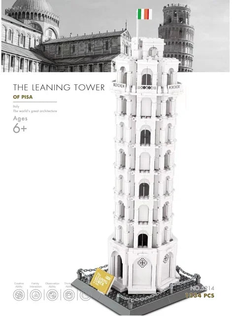 MOC World Famous Architecture Edifice Opera House Building Blocks Villa Savoye Bridge Tower Toy Children Birthday Christmas Gift - CADA BRICKS®