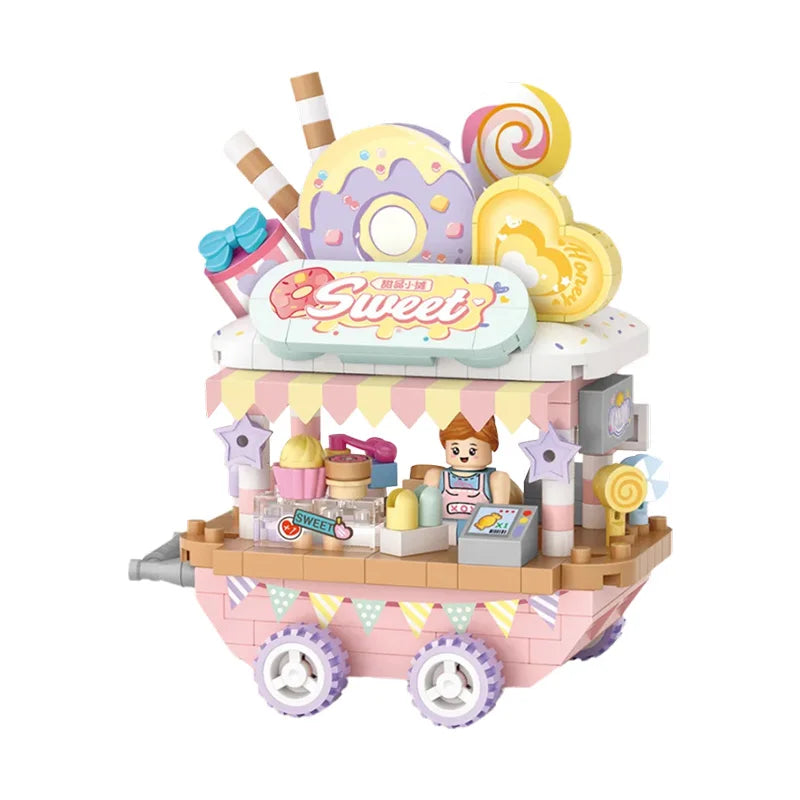 LOZ Mini Blocks Children's Toy Street Shop Micro Particles Trendy Miniature Street Scene High Difficulty - CADA BRICKS®