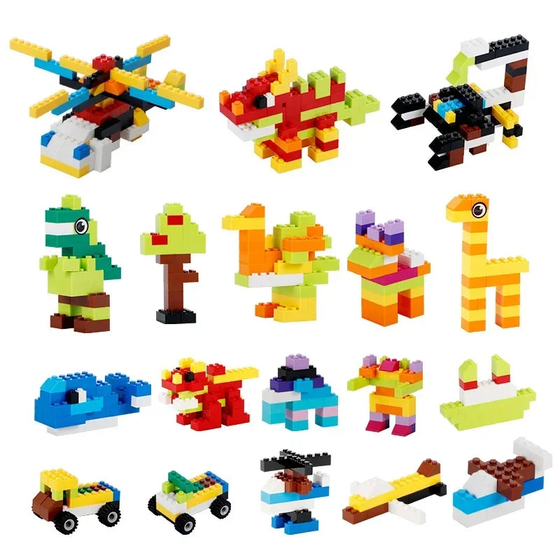 DIY Creative Building Blocks Lot Pack Set Urban Classic MOC Building Blocks Assembled Birthday Gifts Children's Educational Toys - CADA BRICKS®