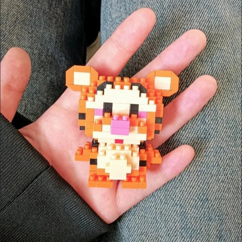 Disney Stitch Mickey Anime Anime Blocks Kuromi My Melody Diseney Cinnamoroll Mouse Building Blocks Doll Toy Kids Birthday Gift - CADA BRICKS®