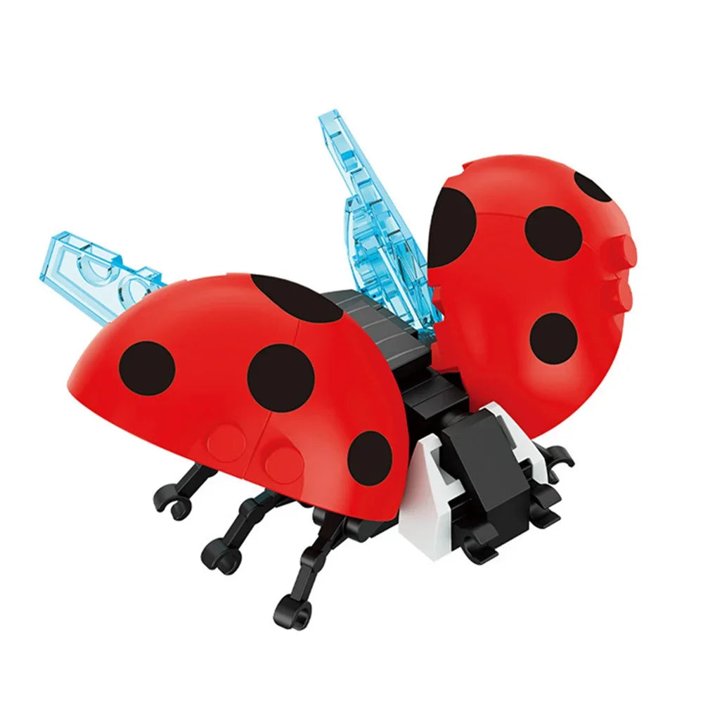 Moc Insect Animal Model Bee Ant Butterfly Cricket Grasshopper Set Building Blocks Diy Children Puzzle Assemble Toys Boy Kid Gift - CADA BRICKS®