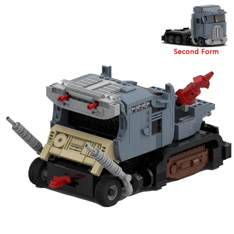 Popular Anime Car Model MOC Building Bricks Masked Special Vehicle Modular Technology Gifts Holiday Children Assemble Toy Suit - CADA BRICKS®