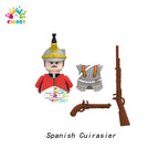 Kids Toys Napoleonic Wars Military Soldiers Building Blocks Imperial Navy Figures British Fusilier Toys For Kids Christmas Gifts