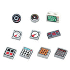 City Printed Accessories Building Blocks Computer Controller Monitor Keyboard Dashboard Mobile Phone Radio Mini Bricks Kids Toys - CADA BRICKS®