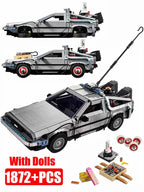 Compatible 10300 Back to the Future Time Machine DeLorean DMC-12 Building Blocks Construction Car Bricks Toys For Children Gifts - CADA BRICKS®