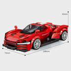 SEMBO BLOCK BK8 City Sports Car Racing Model Assembly Building Block Technology Supercar Vehicle Bricks Toys Boys Birthday Gifts - CADA BRICKS®