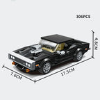 Moc Speed Champion Technical Car City Vehicle Racing Car Building Blocks Sports Car Garage Carro Rennau Voiture Creative Toys - CADA BRICKS®