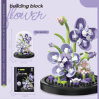 Diy Micro Flower Building Blocks Mini Bricks Particles Eternal Life Flowers Home Decoration Assembling Puzzle Toy Christmas Gift - CADA BRICKS®