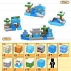 Magnetic Building Block Magnet Cube Mine World Set for Boy Girl Kid Age 3+ DIY Model Children STEM Sensory Toy Christmas Gift - CADA BRICKS®