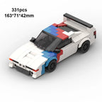 Moc Speed Champion Technical Car City Vehicle Racing Car Building Blocks Sports Car Garage Carro Rennau Voiture Creative Toys - CADA BRICKS®