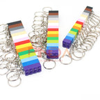 10Pcs MOC 2x4  Key Chain  Building Blocks Creative Gift  with MOC Brick Keychain Bricks Plate Compatible - CADA BRICKS®