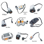 Electronic Model Building Blocks MOC Power Functions Motor Technical Parts IR Speed Remote Control Receiver Battery Box DIY Toys - CADA BRICKS®