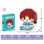 Disney Small Granular Building Model Toy Cartoon Character Stitch, SpongeBob Mini Block Toy Christmas Gift for Children - CADA BRICKS®