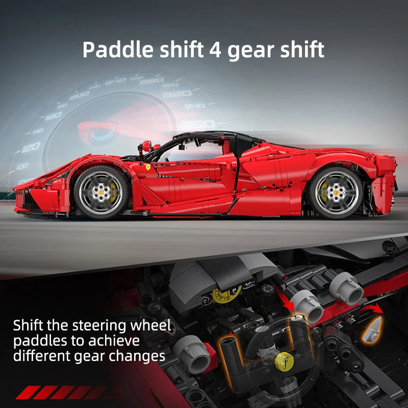 Cada 4739PCS Technical City Racing Car Hypercar Model Building Blocks Sportscar Vehicle Bricks Toys Children Kids Gifts - CADA BRICKS®