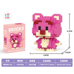 Disney Small Granular Building Model Toy Cartoon Character Stitch, SpongeBob Mini Block Toy Christmas Gift for Children - CADA BRICKS®