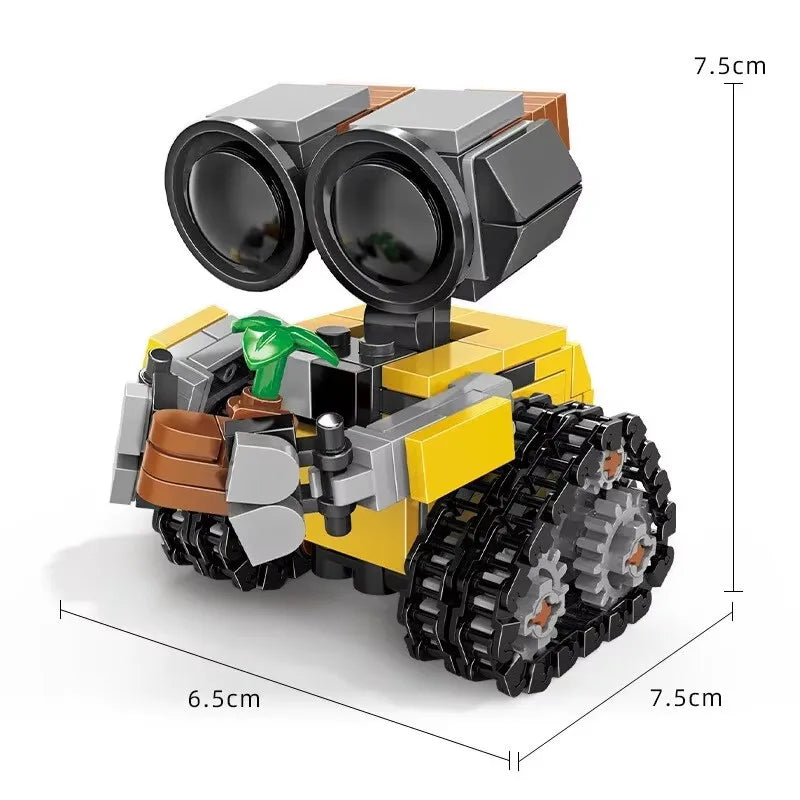 New mini Wall-E Building Block Kit MOC Idea Technical Classic Movie Model Building Block Assembly Children's Toy Gift - CADA BRICKS®