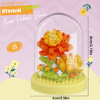 Diy Micro Flower Building Blocks Mini Bricks Particles Eternal Life Flowers Home Decoration Assembling Puzzle Toy Christmas Gift - CADA BRICKS®