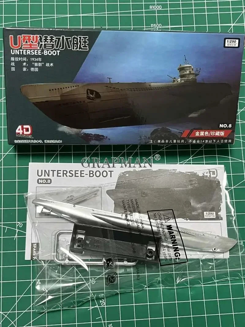 1/2000 Plastic Assemble Warship Cruiser Destroyer Submarine Model Kit WWII Yamato USS Model Ship Puzzle Military Toys For Boys