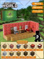 Magnetic Building Blocks Mine World Magnet Cube Set for Boy Girl Kid Age 3+ DIY Model Children Stem STEM Sensory Toy Gift