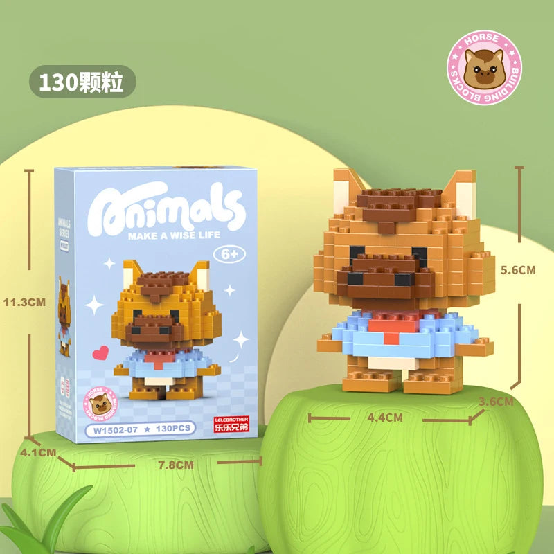 Adults Animals Micro Particle Building Blocks Toy for Children 6 to 12 Years Old Boy Birthday Gift Dog Cat Mini Bricks Girl Toys - CADA BRICKS®