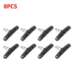 30-1Pz Pastiglie Freno Silenziose Resistenti per Bicicletta, Supporti Freno a V per Ciclismo, Blocchi in Gomma per Parti di Bici da Montagna Pieghevoli