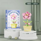 Bouquet Flower Mini Diy Building Block Toys for Children Bricks Blocks for Adults Constructor Micro Bricks Construction Set Gift - CADA BRICKS®