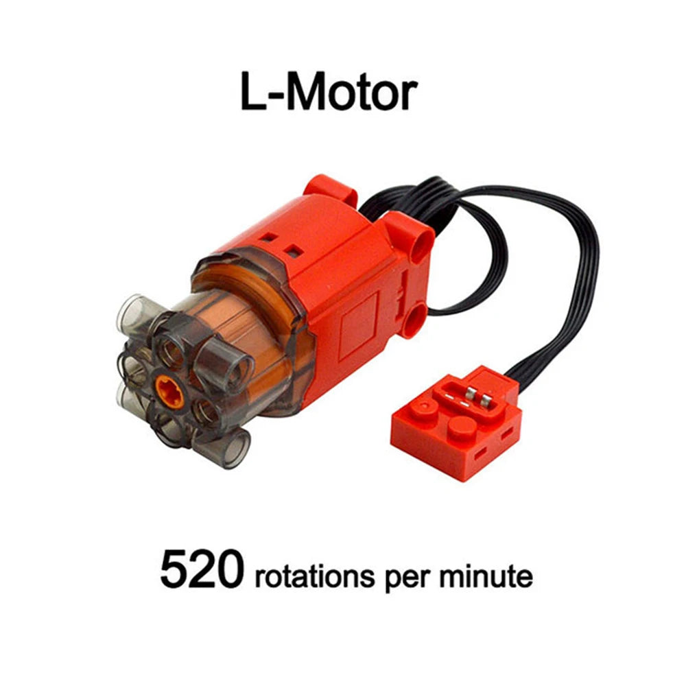 Technical Electronic Building Block MOC Refit Accessories Micro-motor RC Power Functions Parts Creative DIY Car Bricks Kids Toys - CADA BRICKS®