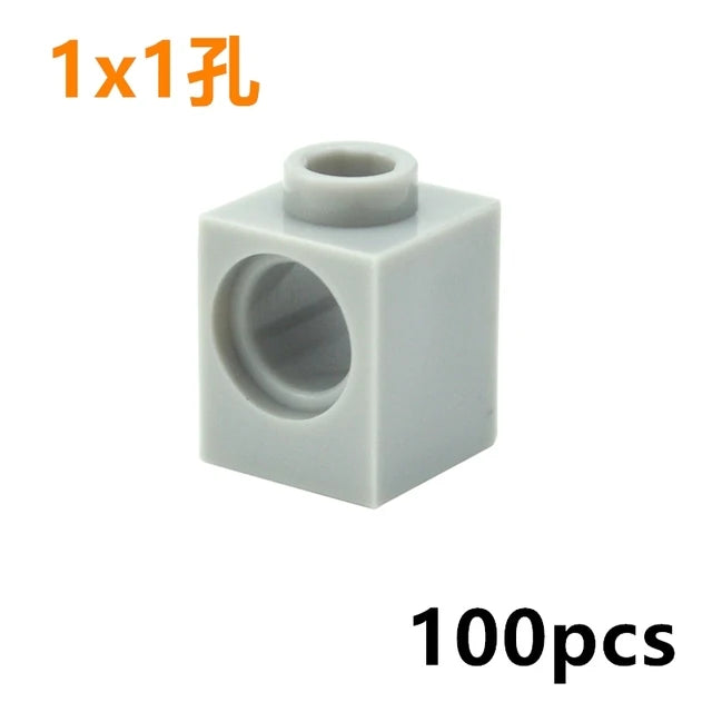 Technical Building Block MOC Combination Studded Long Beam with Hole Thick Bricks Compatible 3703 32018 3895 2730 3894 3701 3700 - CADA BRICKS®