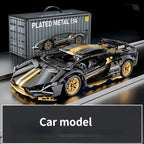 Technical Racing Sport Car Model Building Blocks technic adults 1:14 DIY Supercar Brick Puzzle Toys Kid Adult Gift（1280+granule） - CADA BRICKS®