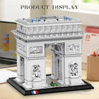 3718PCS Arc de Triomphe Model Building Blocks Paris landmark Building Bricks Desktop Decoration Diy Toys For Kids Holiday Gifts - CADA BRICKS®