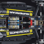 1650Pcs 1:8 Scale JKC7205 F1 Racing Car Building Block Kit Classic Supercar Model Collectible Gift Car Enthusiast and Racing Car