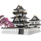 MOC 39101 Japanese Style Architecture Streetview Building Block Himeji Castle Model sets Assembly Bricks Kids Toys Christmas Gif