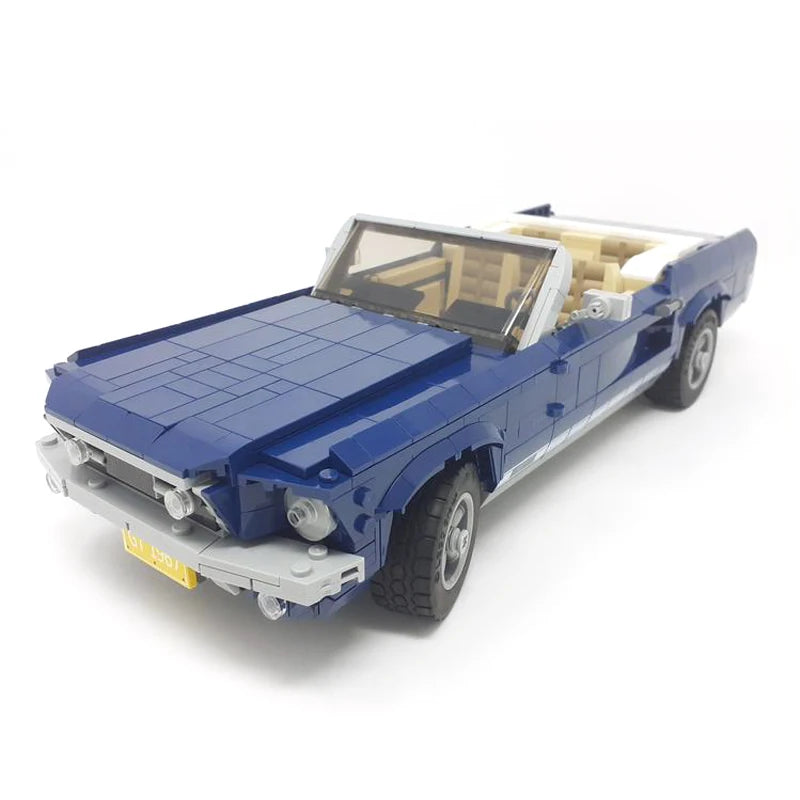 NEW MOC-10265 Mustangs Shelby GT500 Building Block Car Bricks F150 Raptor Classic Pickup Assembled Model DIY Toys Birthday Gifts - CADA BRICKS®